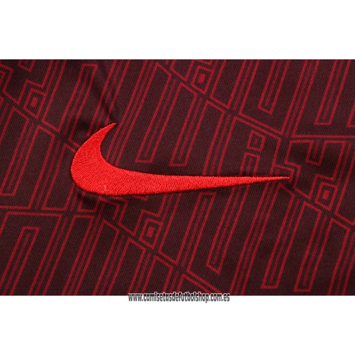 Chandal del Liverpool 22-23 Manga Corta Rojo - Pantalon Corto